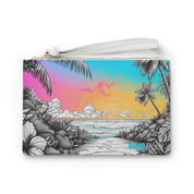 Coastal Clutch Bag - Shave Ice