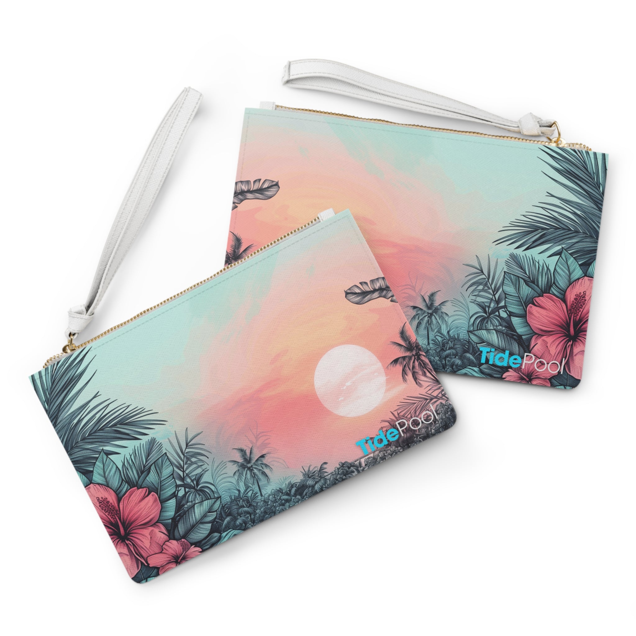 Coastal Clutch Bag - Maui Sunrise