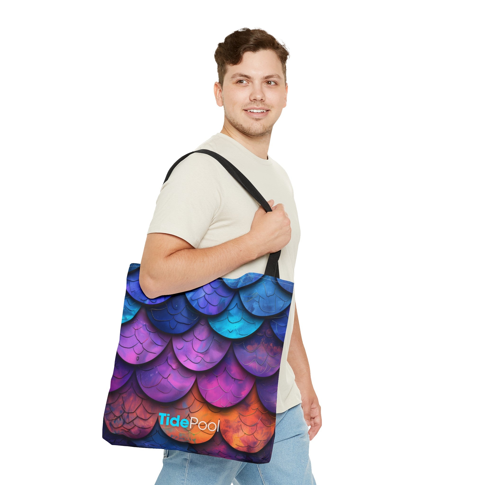 Grab & Go Tote Bag - Disco Sea