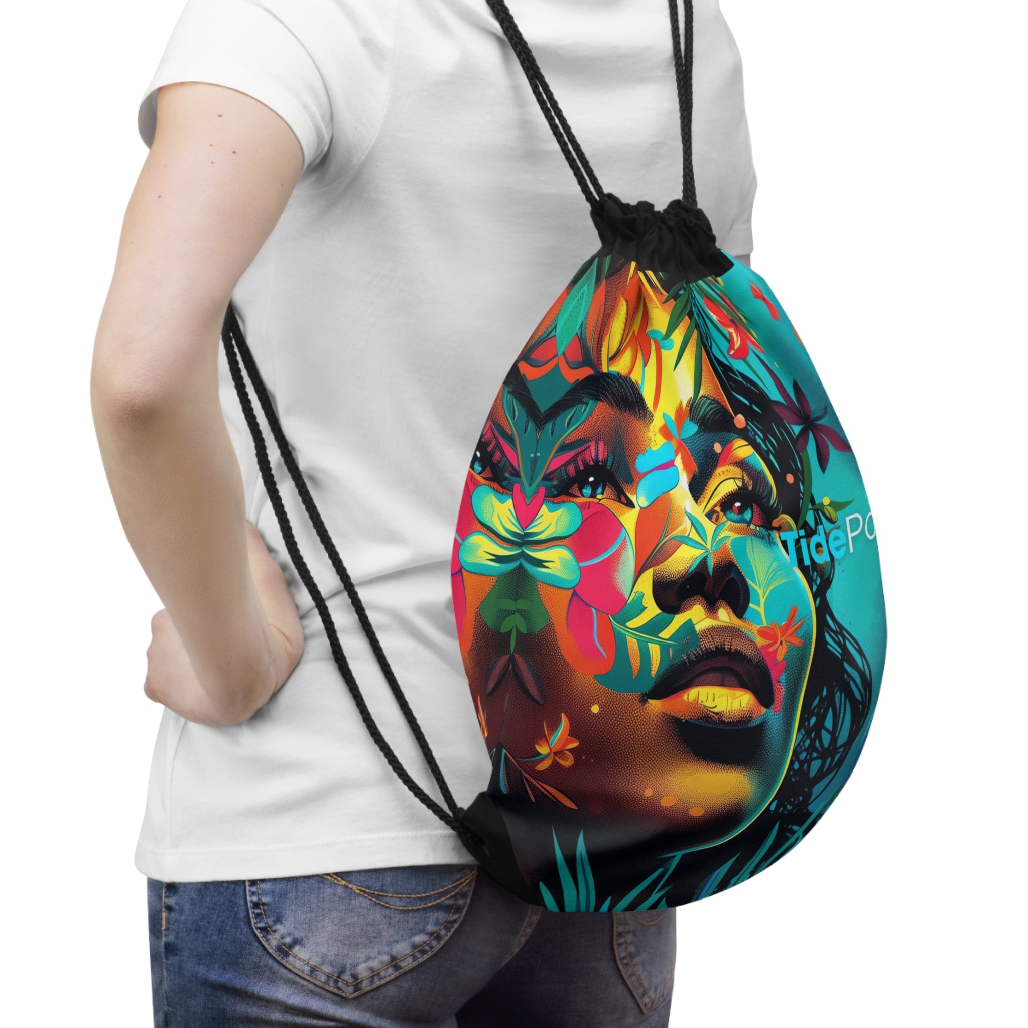 Drifter Drawstring Bag - Aura