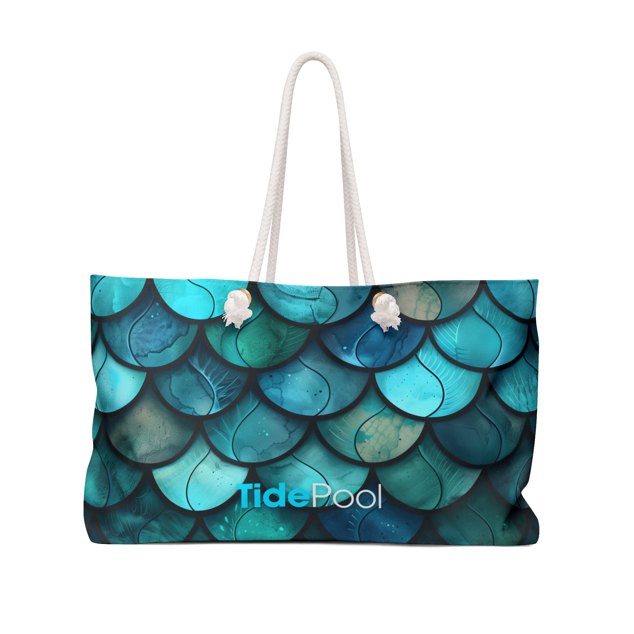 Weekender Tote Bag - Aurora Ripple