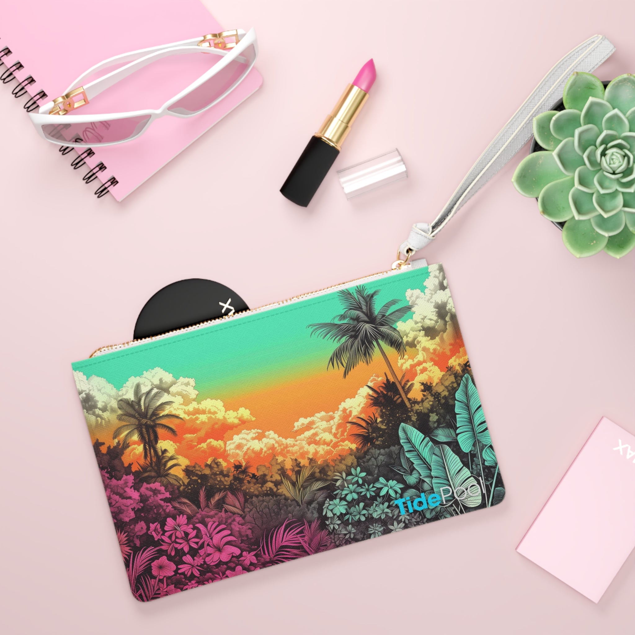 Coastal Clutch Bag - Hideaway Cove